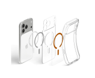 Spigen Ultra Hybrid MagSafe do iPhone 18 Pro/17 Pro (clear orange) - 1586435 - zdjęcie 5